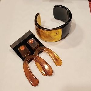 Fashion Earrings & Bracelet Set